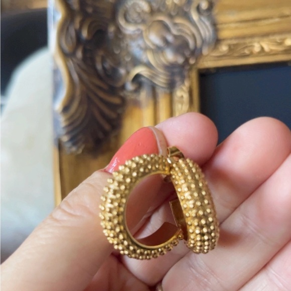 BN! 18K Gold plated earrings ! - Picture 4 of 6